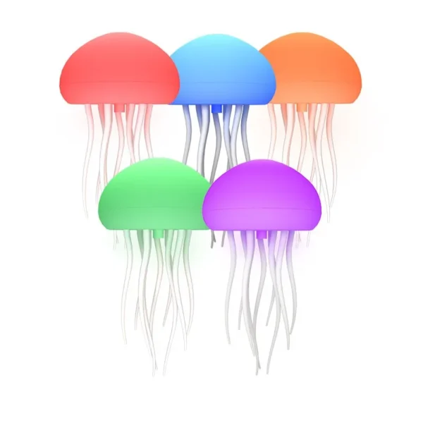 Jellyfish Mood Lamp – LED Portable Night Light for Bedside & Desk