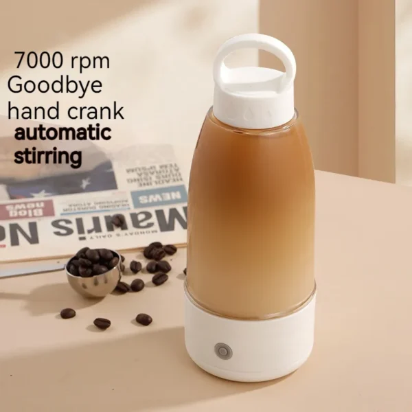Automatic Electric Shaker Bottle USB Rechargeable Protein Mixer for Smoothies