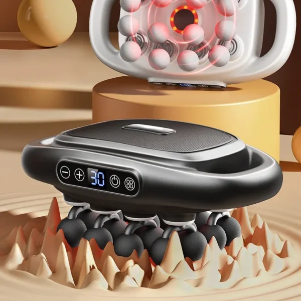 Multi-Head Deep Tissue Massage Gun Electric Muscle Relaxation Massager for Body & Fitness