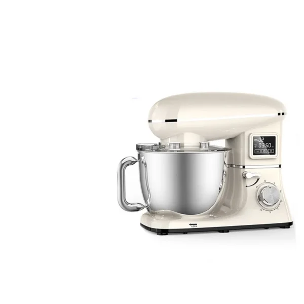 Household Fashion Personalized Flour Mixer – Electric Dough Mixer with Stainless Steel Bowl for Baking