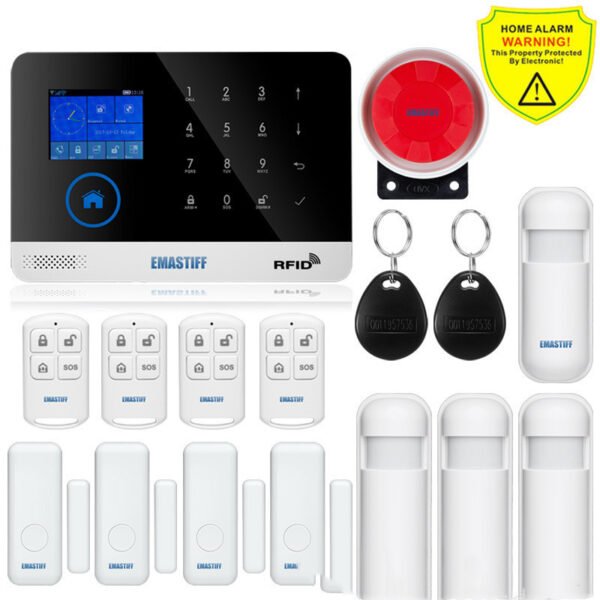 Smart Wireless GSM Door & Window Anti-Theft Alarm – Security Alarm System for Home, Store & Office
