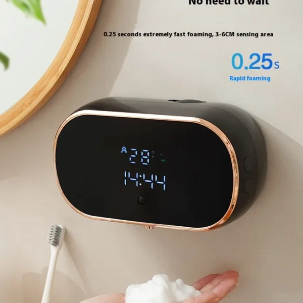 Automatic Foaming Soap Dispenser – Touchless Intelligent Sensor Hand Soap Dispenser for Bathroom & Kitchen