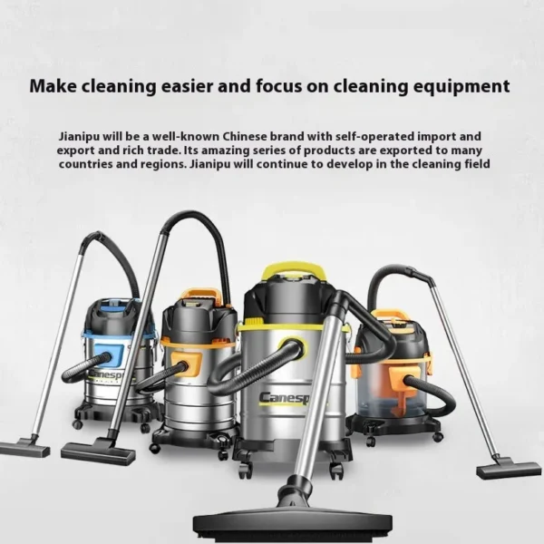Household Large Suction Wet And Dry Powerful High-power Vacuum Cleaner