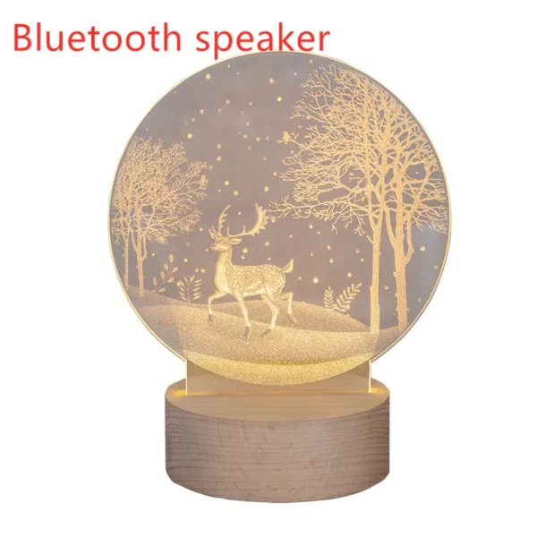 Nordic Deer Table Lamp – Modern Resin Bedside Nightstand Lamp for Bedroom, Living Room & Home Decor