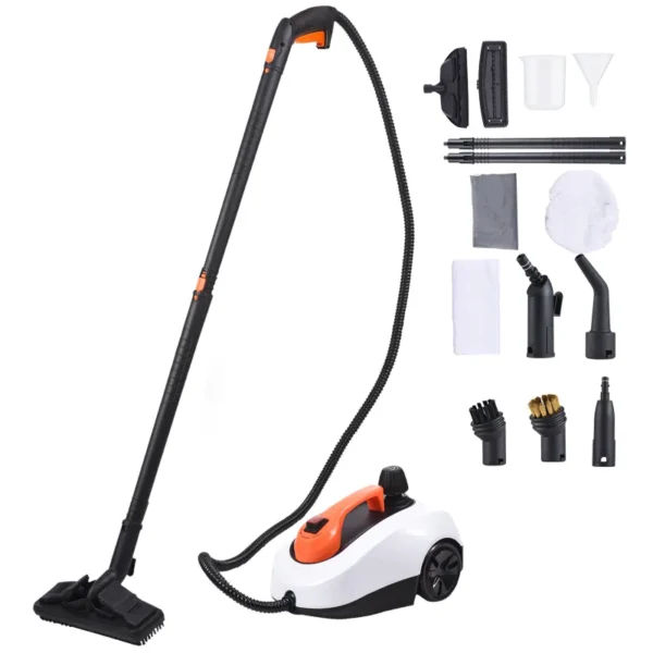 21-Piece Multipurpose Steam Cleaner – Handheld Steam Mop with Floor Cleaning Accessories for Kitchen, Bathroom, Tile, Grout & Home