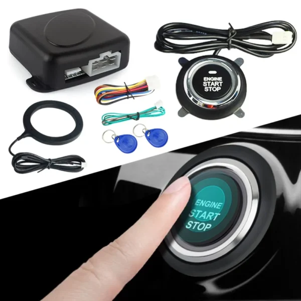 Car Anti-Theft Security System – Vehicle Alarm with Remote Control & Protection Features