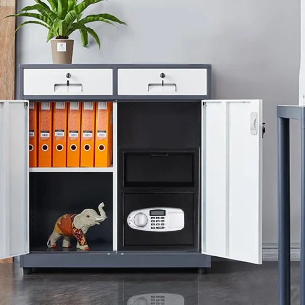 Digital Deposit Safe Box – Front-Load Electronic Depository Security Safe for Cash & Valuables