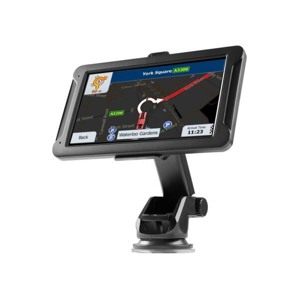 7-Inch GPS Navigation System for Car – Touchscreen Navigator with Dash Cam & 16GB Storage