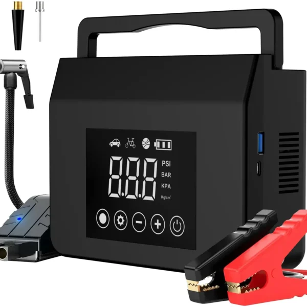 Car Starter Power Pack – Portable Jump Starter & Emergency Booster Charger