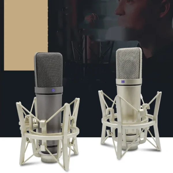 Condenser Microphone – Professional Recording, Conference & Singing Microphone with Clear Audio Capture
