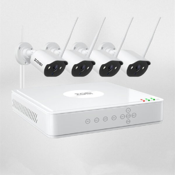 5MP PoE Network Video Recorder Security System – HD Network Surveillance NVR with Remote Monitoring for Outdoor Security Cameras