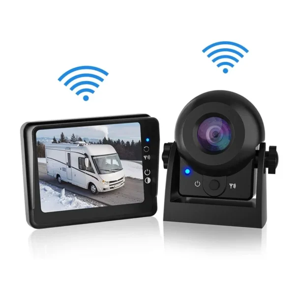 HD Wireless Rear View Camera for Car – Backup Camera with Infrared Night Vision