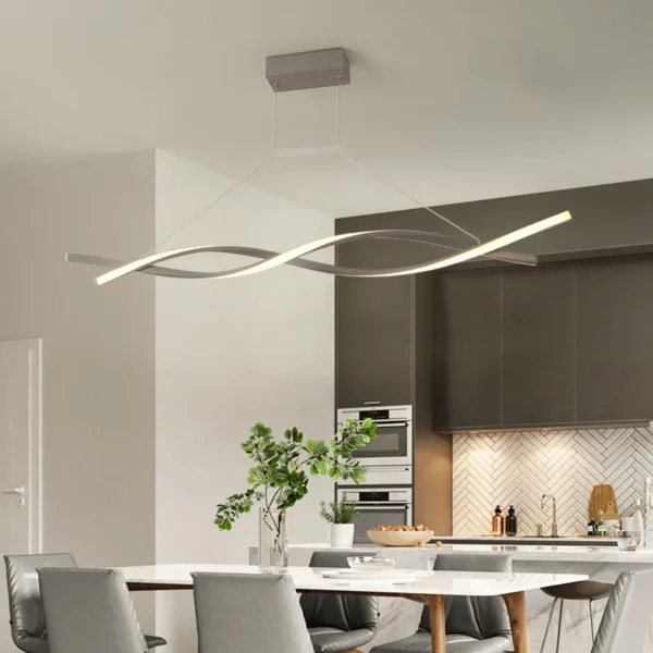 Nordic Modern Minimalist LED Pendant Light – Contemporary Hanging Ceiling Lamp for Home & Dining