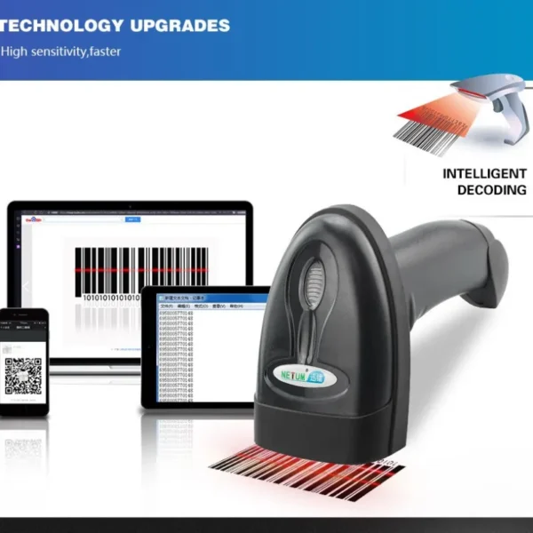 Wireless Express Handheld Scanner – Portable High-Speed Document, Photo & Barcode Scanner